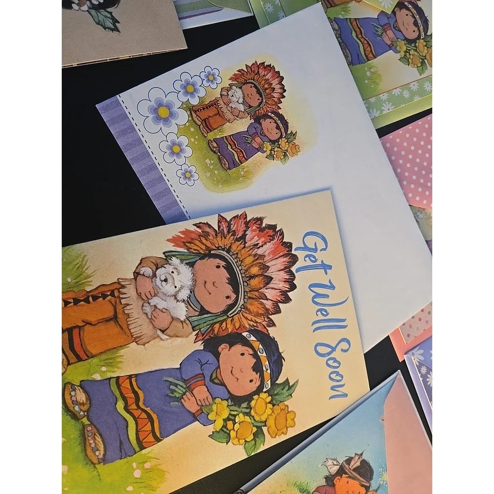 St. Labre‎ Indian School Assorted Lot of 21 Greeting Cards Matching Envelopes
